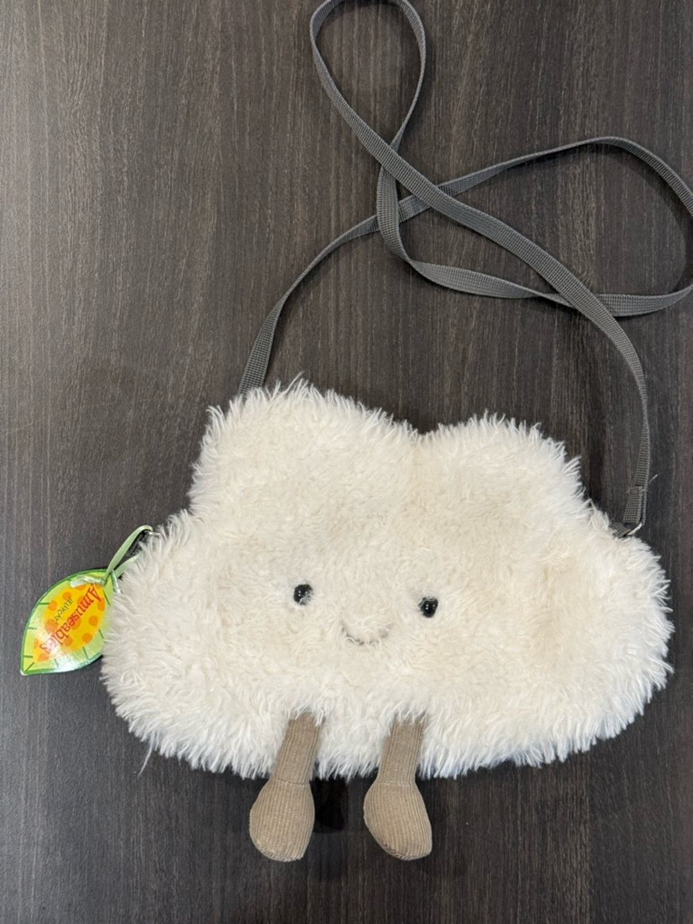 Jellycat Amuseables Cloud Bag Crossbody Authentic Brand New With Tags